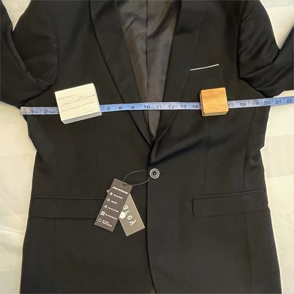 NWT Jearey Men's Slim Fit One Button Blazer - Picture 13 of 16